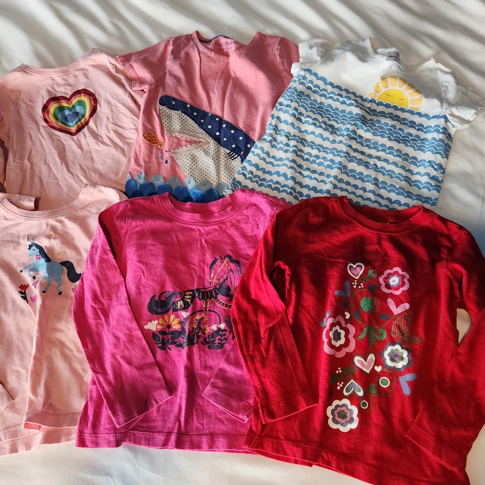 Hanna Andersson 110 shirts bottoms bundle